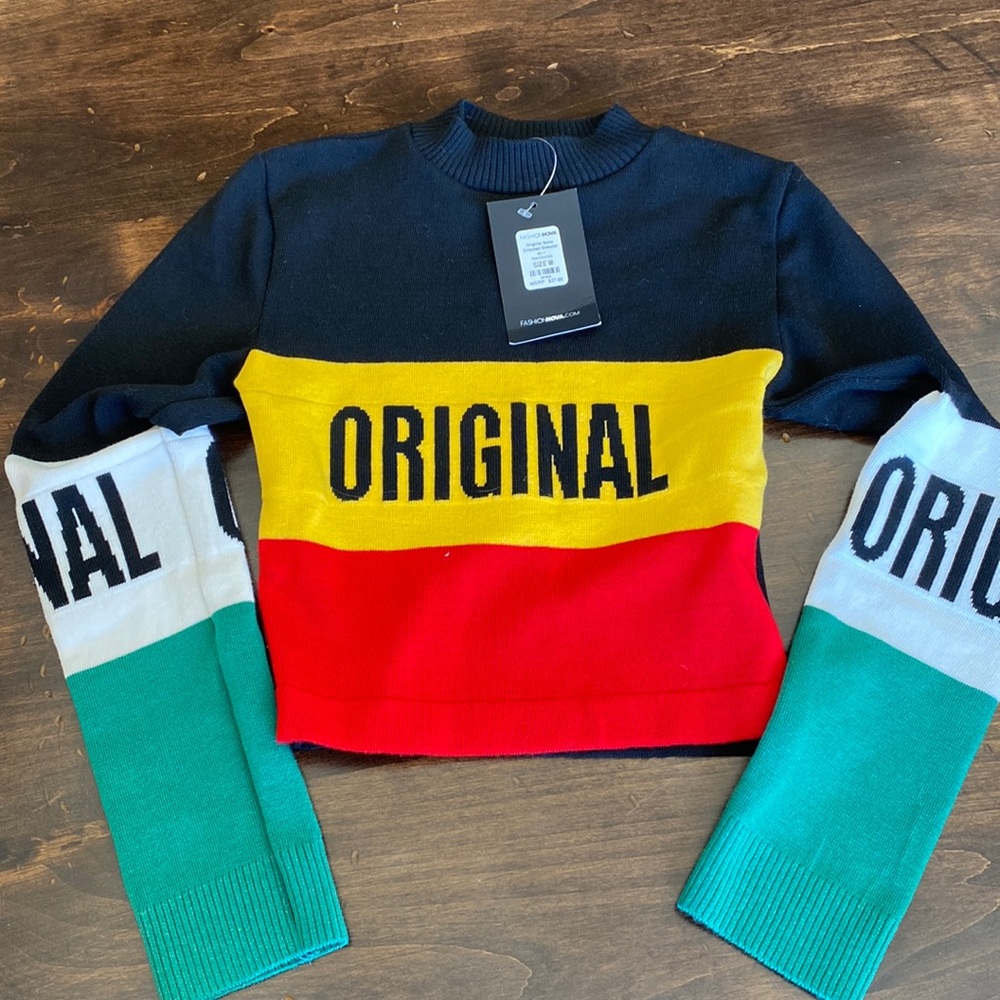 Original Babe Cropped Sweater